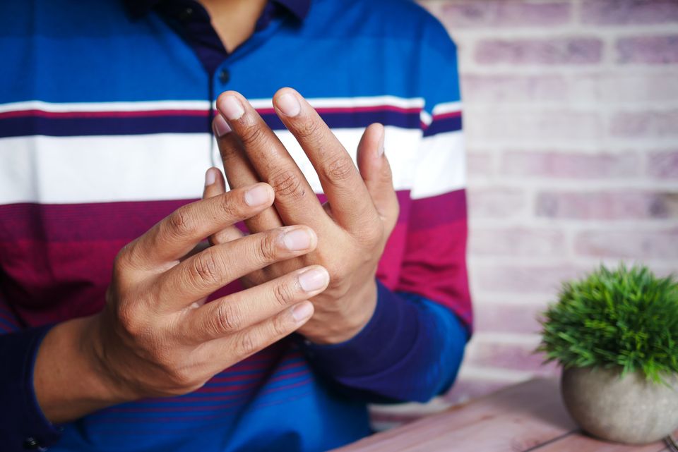 A picture of a person's hands